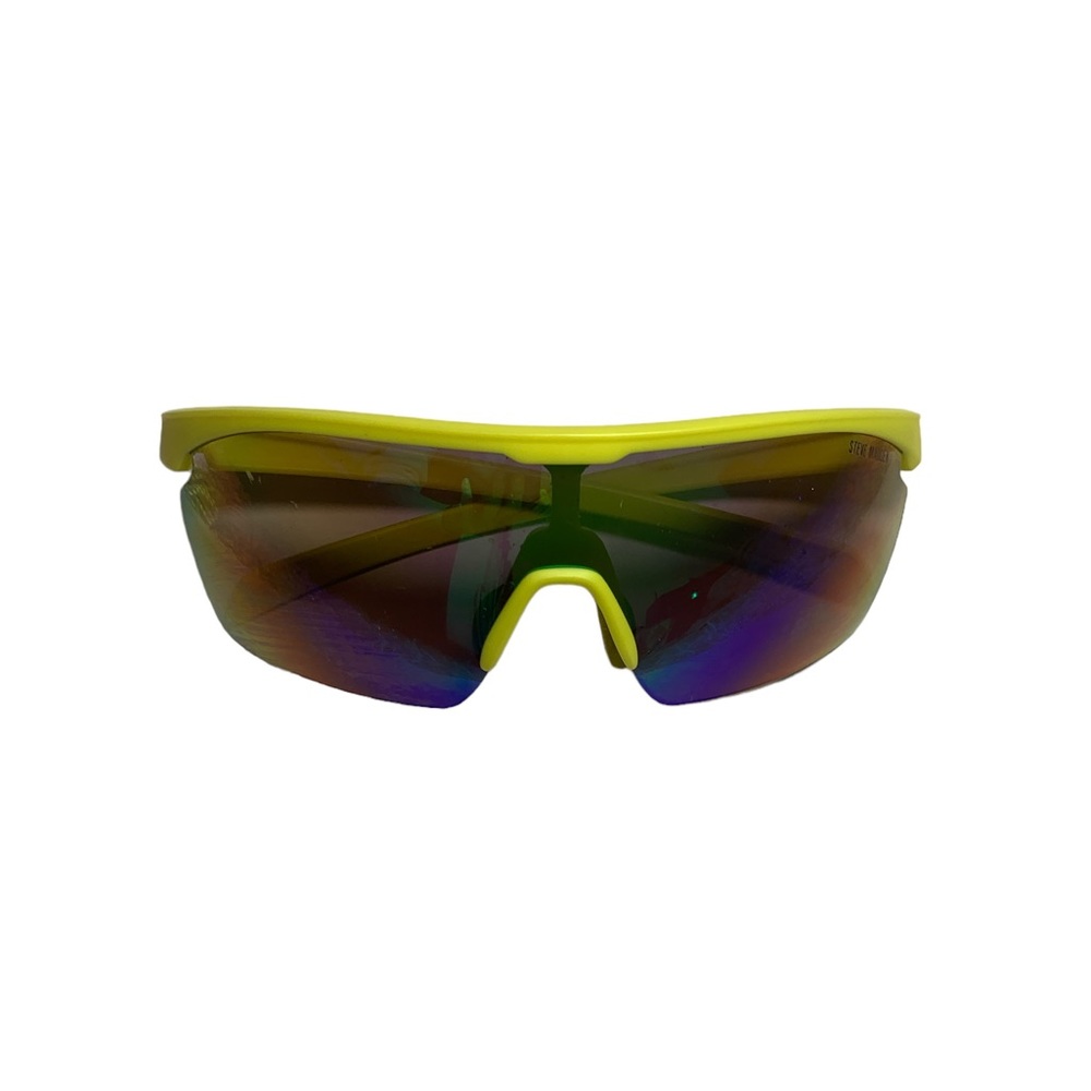 Steve Madden Neon Yellow Sport Sunglasses